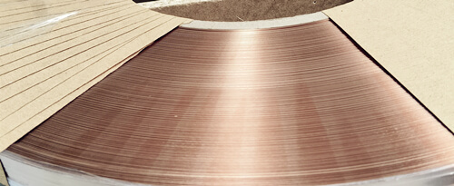 Nová zásilka pro měděný bronzový pásek CuSn6